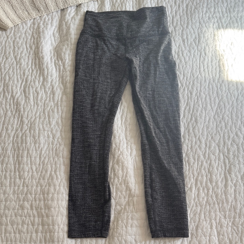 Heathered Grey Lululemon Leggings